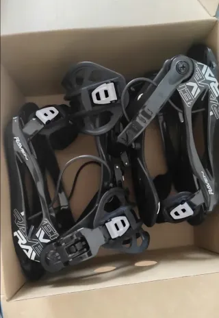 Fijaciones Snowboard Rápidas – Raven Fastec 360 XL