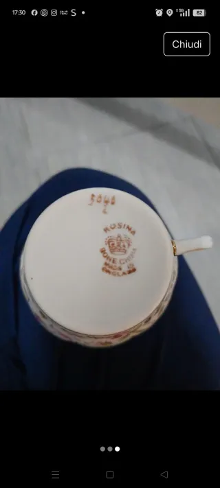 Tazzina da caffè con piattino