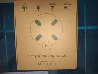 Bilancia pesapersone in vetro HEALTHFUN