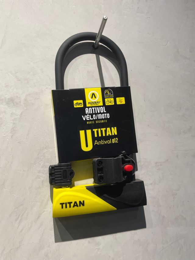 Candado Antivol Vélo/Moto Titan