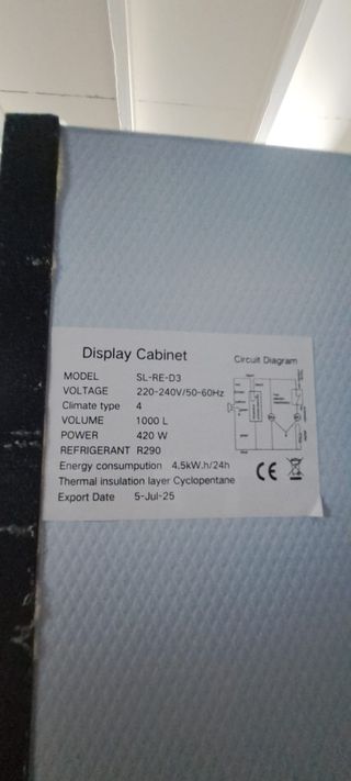 NEVERAS DE BEBIDAS MARCA GLOBAL NUEVAS