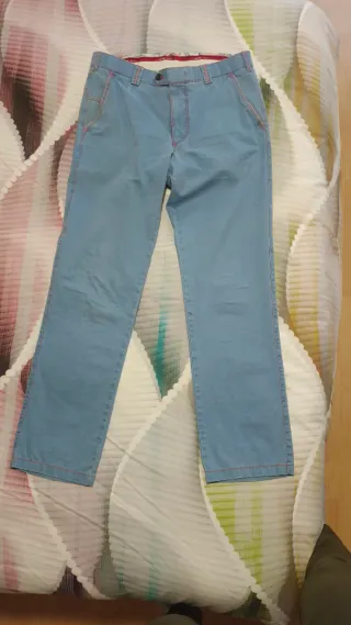 Pantalón casual azul