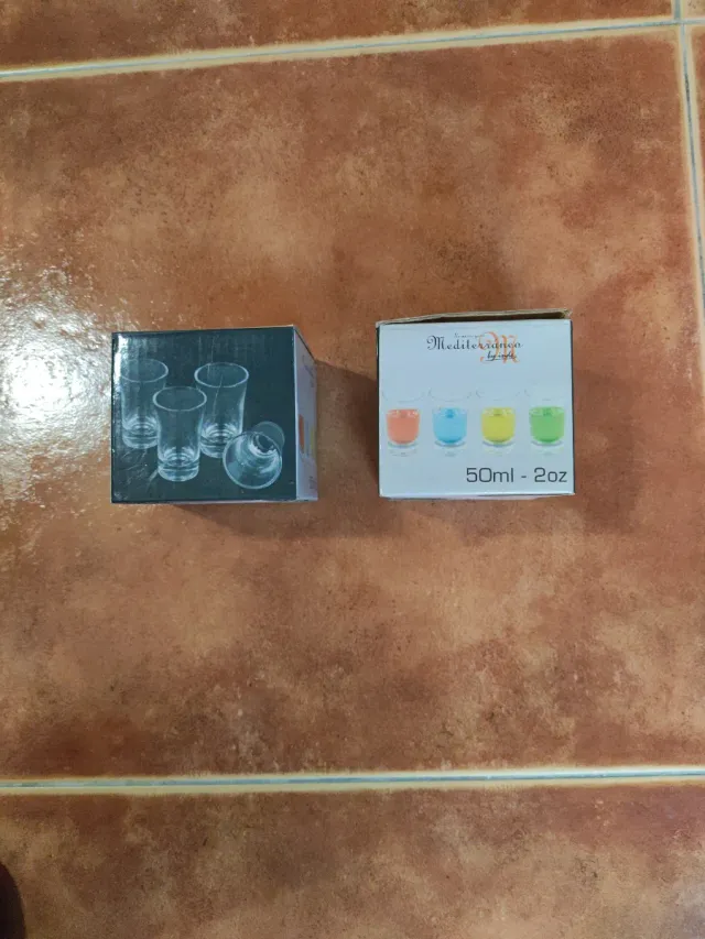 8 Bicchieri Chupito Mediterraneo Arcoroc