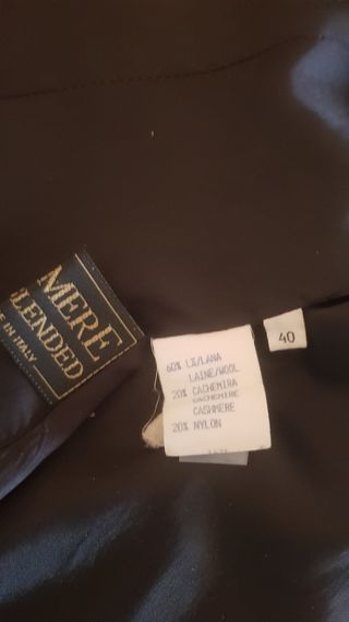 abrigo La Base lana gris marengo