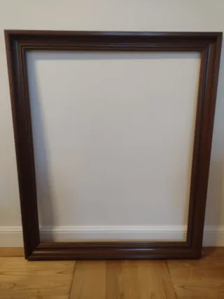Marco de madera para cuadros o espejo