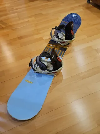 Tabla Snowboard Burton 152 + Fijaciones Burton