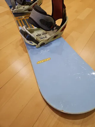 Tabla Snowboard Burton 152 + Fijaciones Burton