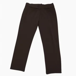 Pantaloni donna curvy marrone