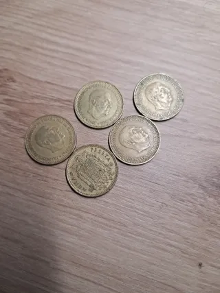 5 Monedas Peseta Franco 1966