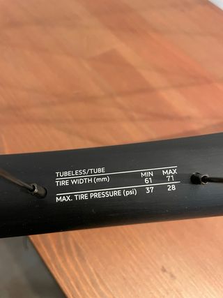 Rueda Delantera Oquo MC32TEAM