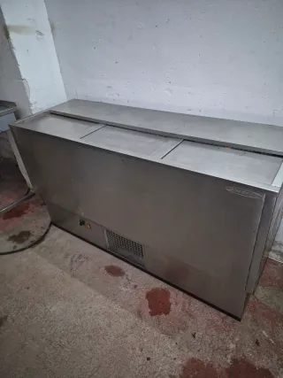 Botellero refrigerador acero inoxidable