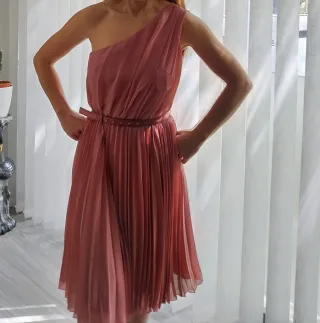 Vestido rosa talla M