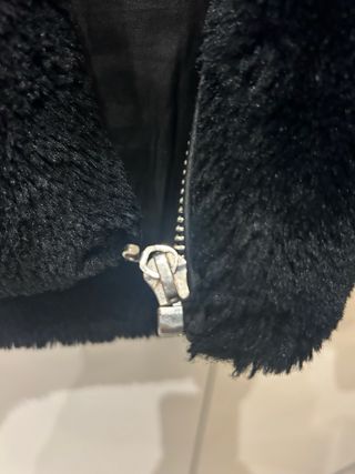 Chaqueta pelo Brownie negra Talla S