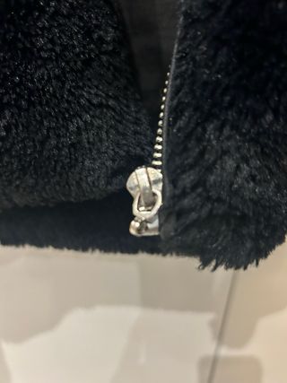 Chaqueta pelo Brownie negra Talla S