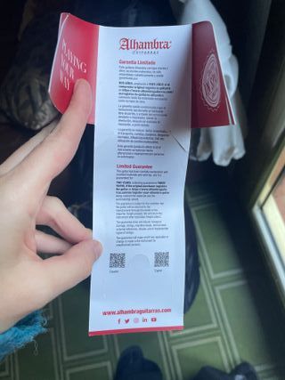 Guitarra Alhambra 1 C HT (Hybrid Terra)