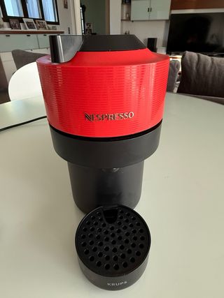 Cafetera Nespresso DeLonghi Vertuo Pop Roja
