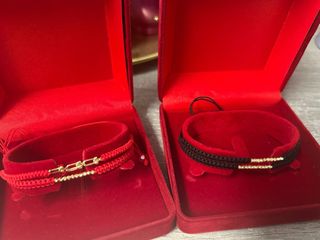 Pulsera de oro con detalles