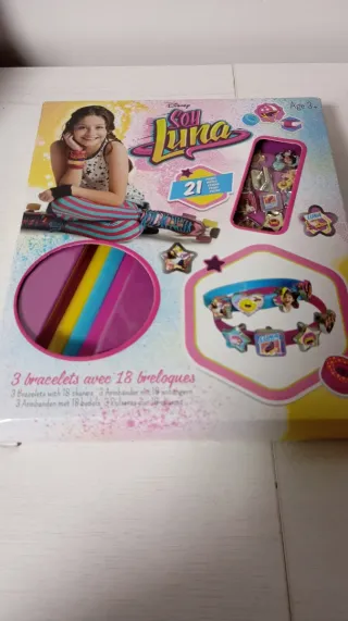 Pulseras Soy Luna Disney 3+ 21 charms