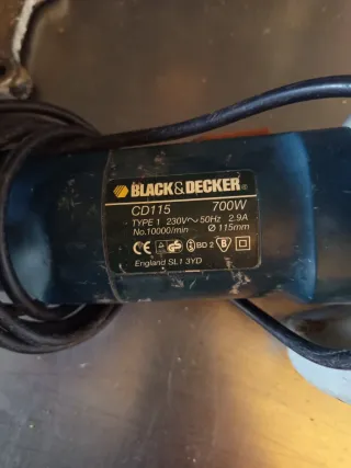Amoladora Black & Decker