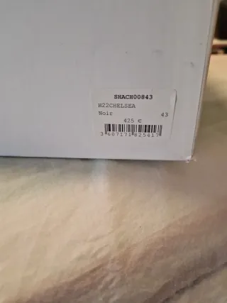 Botines Sandro Negros Piel