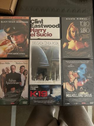 Lote 6 Películas DVD Precintadas