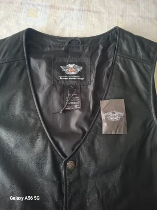 Chaleco Harley-Davidson Talla XL Negro,sin estrena