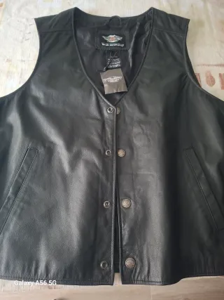 Chaleco Harley-Davidson Talla XL Negro,sin estrena