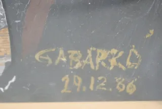 Bodegón de Carles Gabarro 1986 pintor Catalán