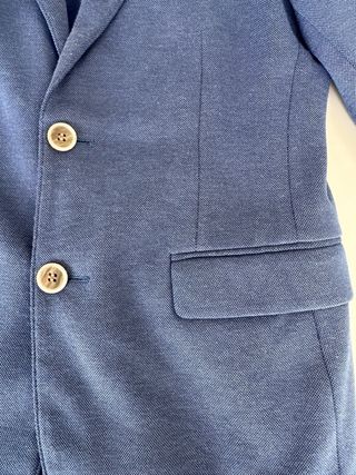 Chaqueta niño Tizzas Talla 11/12 Azul