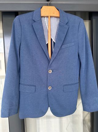 Chaqueta niño Tizzas Talla 11/12 Azul