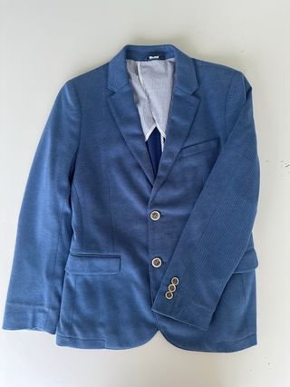 Chaqueta niño Tizzas Talla 11/12 Azul