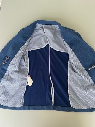 Chaqueta niño Tizzas Talla 11/12 Azul
