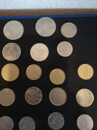 Lote monedas coleccionismo numismática