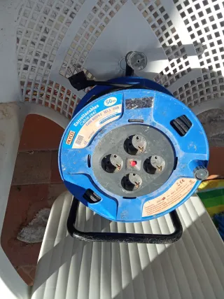 Alargador enrollacables 50m