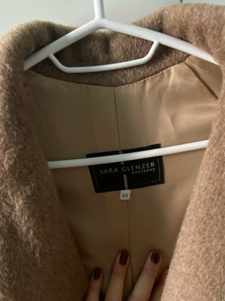 Cappotto lana alpaca mohair Sara Glenzer