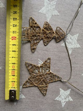 Adorno Navideño - guirnalda - estrella y árbol