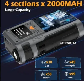 2 ARRANCADORES COMPRESORES PARA COCHE.