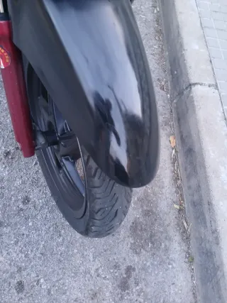 Moto Scooter Negra