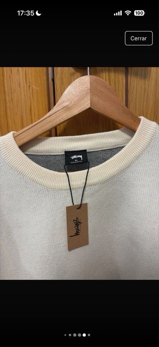 Jersey Stüssy Authentic Workgear Beige