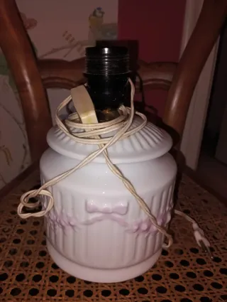 Lampara de mesa cerámica