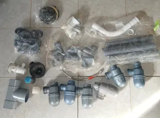 Lote Fontanería Accesorios Tuberías Varios