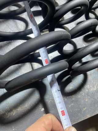 Muelles BMW E90 E91 son cortos para bajar el coche