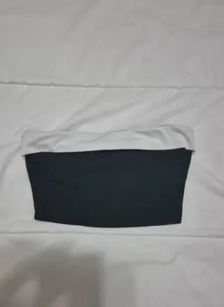 Top mujer negro y blanco