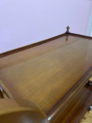 Carro camarera madera y metal