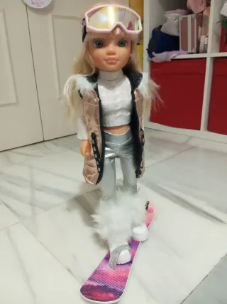 Nancy Muñeca Moda Nieve Snowboard