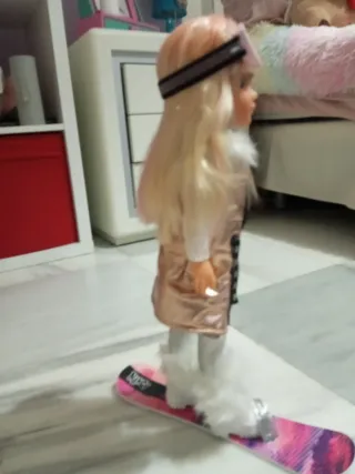 Nancy Muñeca Moda Nieve Snowboard
