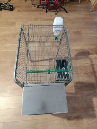 Jaula para conejos metálica