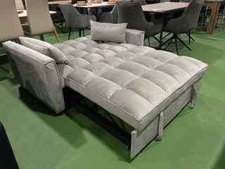 Sofá Cama Gris Claro Pequeño- Envio gratis