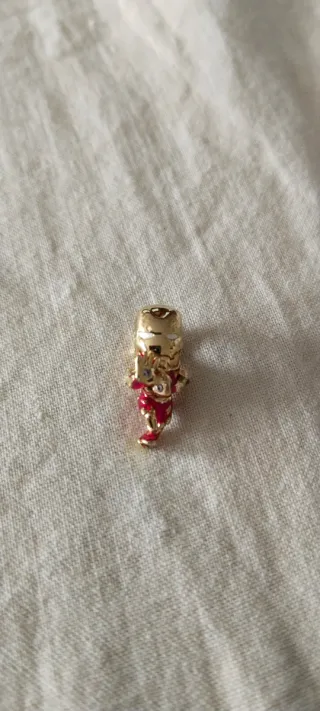 Charm Pandora × Marvel Iron Man Oro 14k