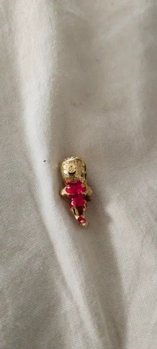 Charm Pandora × Marvel Iron Man Oro 14k